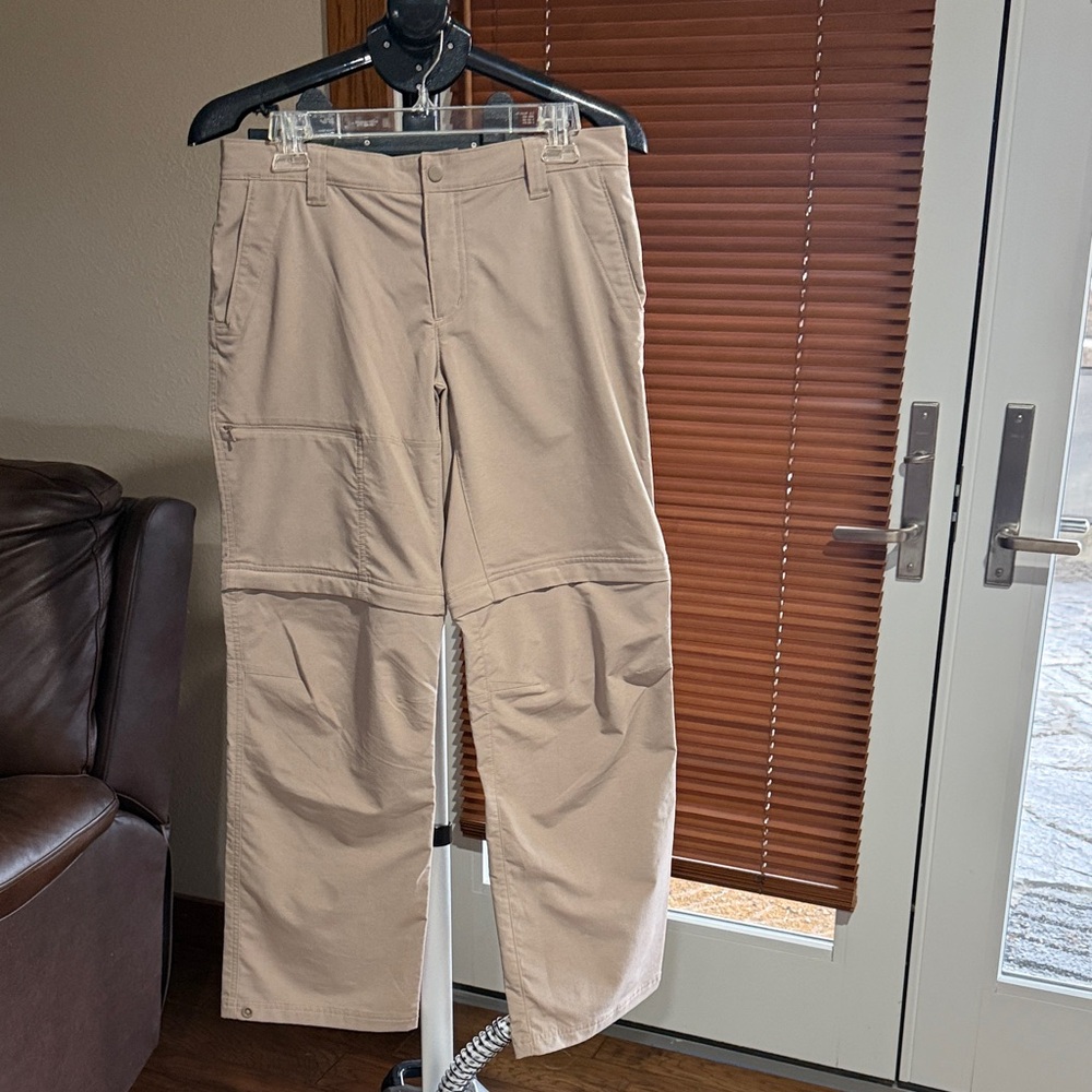 Gander Mtn. Light Khaki Convertible Travel Pants Size 8R